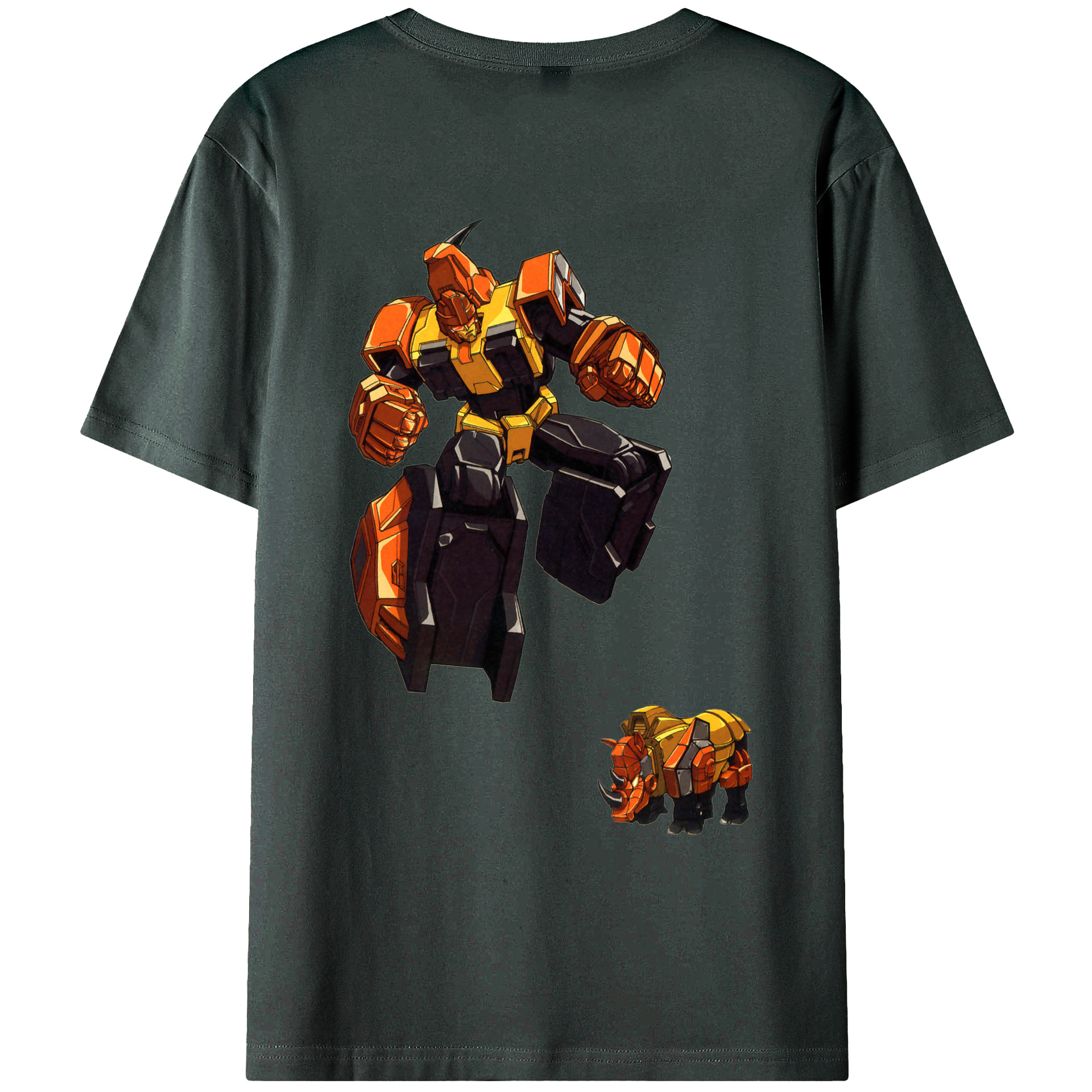 （画像用）  綿100％ メンズ半袖Tシャツ（バックプリント） 通気性